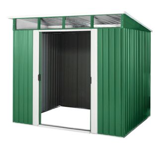 KOVINSKA VRTNA HIŠKA PERGART LÜBECK 89 ZELENA S224 X G267 X V203 CM