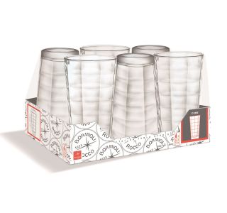 KOZAREC ZA VODO/SOK BORMIOLLI 365 ML CUBE 6/1 KOZAREC ZA VODO/SOK BORMIOLLI 365 ML CUBE 6/1