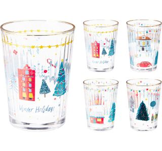 KOZAREC ZA VODO/SOK EH 500 ML BOŽIČNI DEKORJI RAZLIČNI KOZAREC ZA VODO/SOK EH 500 ML BOŽIČNI DEKORJI RAZLIČNI