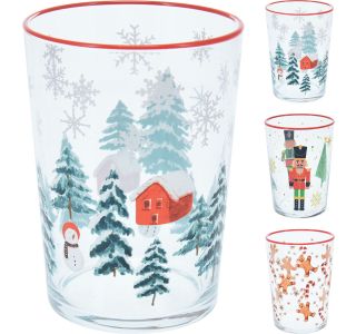 KOZAREC ZA VODO/SOK EH 510 ML BOŽIČNI DEKORJI RAZLIČNI KOZAREC ZA VODO/SOK EH 510 ML BOŽIČNI DEKORJI RAZLIČNI