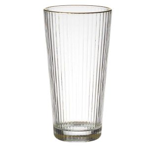 KOZAREC ZA VODO/SOK HOME DECO 400 ML VISOKI REBRAST S POZLAČENIM ROBOM