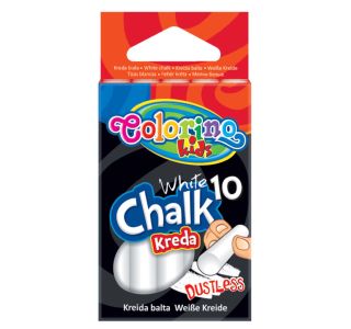 KREDE, VOŠČENKE, OGLJE COLORINO KREDA BELA BL.10/1 33138PTR
