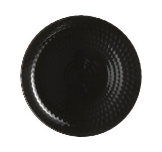 PLITVI KROŽNIK LUMINARC 25 CM PAMPILLE ČRNA