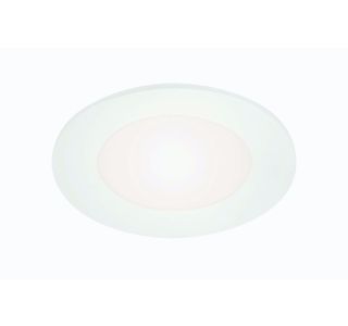 LED PANEL FLAT-IN 3W NW FI 86MM, BELA