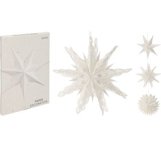 LAMPINJON EH PAPIRNATA DEKORACIJA, ZVEZDA, SORT., 60 CM LAMPINJON EH PAPIRNATA DEKORACIJA, ZVEZDA, SORT., 60 CM