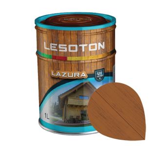 TANKOSLOJNI PREMAZ LESOTON LAZURA ŠT.6 HRAST 1L