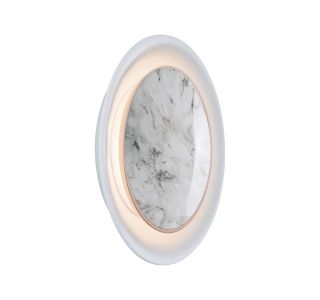 VGRADNA STENSKA SVETILKA LED NEORDIC1X2.5W WW MARMOR / BELA MAT