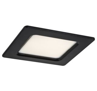 SHAUN2 3W 4000K ČRNA KVADRATNA