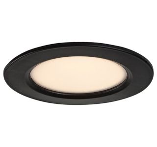 LED PANEL RABALUX SHAUN2 3W 4000K ČRNA OKROGLA