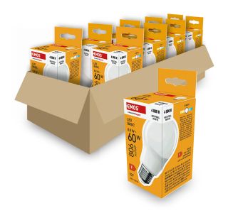 LED ŽARNICA E27 EMOS BASIC A60 8.8W (60W) 806LM E27 NW 10/1