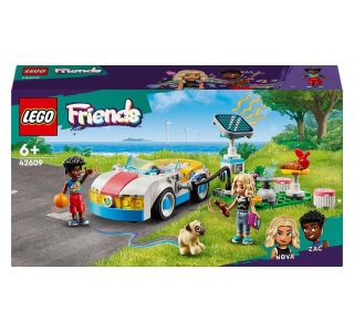 LEGO' FRIENDS 42609 ELEKTRIČNI AVTO IN POLNILNICA