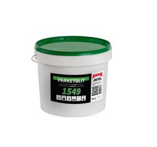 LEPILO ZA PARKET MITOL PARKETOLIT 1549 A+B 12.85 KG + 1.15 KG P.U. LEPILO ZA PARKET MITOL PARKETOLIT 1549 A+B 12.85 KG + 1.15 KG P.U.