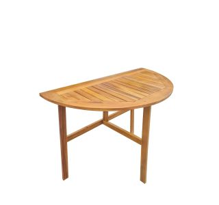 LESENA MIZA MQ TOSCANA, POLKROŽNA MIZA 100/50/75 CM, AKACIJA LESENA MIZA MQ TOSCANA, POLKROŽNA MIZA 100/50/75 CM, AKACIJA