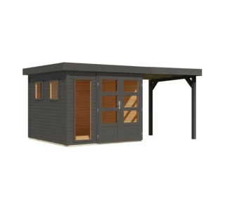 LESENA VRTNA HIŠKA KARIBU LAHAR 3.5 + PODALJŠEK STREHE ŠIRINE 2.40 M LESENA VRTNA HIŠKA KARIBU LAHAR 3.5 + PODALJŠEK STREHE ŠIRINE 2.40 M