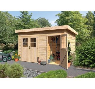 LESENA VRTNA HIŠKA KARIBU TINTRUP 364X244X210X LES 28MM LESENA VRTNA HIŠKA KARIBU TINTRUP 364X244X210X LES 28MM