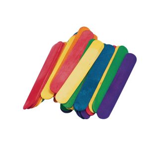 LESENI USTVARJAL. DODATKI RAYHER LESENE PALČKE 150X20 MM MEŠANE, 36 KOS