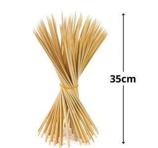 LESENE PALČKE 35CM, 3MM, 100 KOSOV