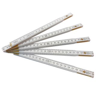 LESENI METER Z VZMETJO TOVARNA MERIL KOVINE 2 M BEL LESENI METER Z VZMETJO TOVARNA MERIL KOVINE 2 M BEL