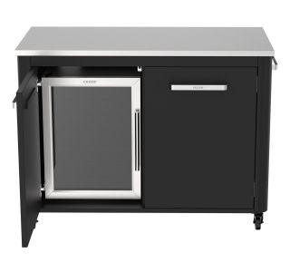 LETNA KUHINJA COZZE OMARA Z INOX POLICO + HLADILNIK 90526+90540