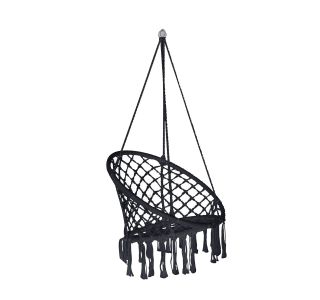 GUGALNA MREŽA STOL IZ VRVI D82 ČRN GUGALNA MREŽA STOL IZ VRVI D82 ČRN