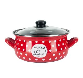 LONEC / KOZICA ALPEKS KOZICA N SP 20CM/2.8L RDEČA KUHAM Z LJUBEZNIJO