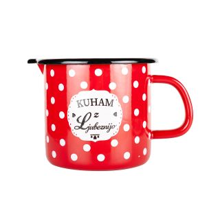 LONEC / KOZICA ALPEKS LONEC ZA MLEKO 13CM/1.7L S KLJ. KUHAM Z LJUBEZNIJO