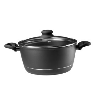 LONEC / KOZICA GALICIJA 26 CM 5.5 L ROYAL S STEKLENIM POKROVOM