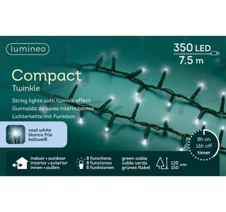 LUČKE LUMINEO COMPACT 350L, HLADNO BE Z 750 CM, 8 FUNK., UTRIP.