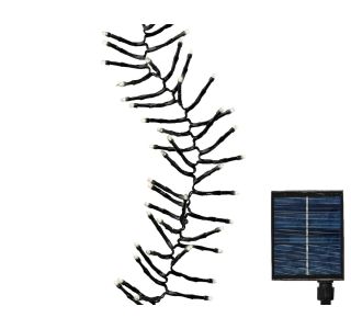 LUČKE LUMINEO CLUSTER 1512L TOPLO BEL Č 1400 CM, 8 FUNK., UTRIP.