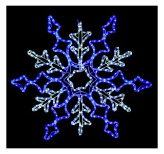 LUČKE MQ SNEŽINKA LED BELA/MODRA PREMER 80 CM LUČKE MQ SNEŽINKA LED BELA/MODRA PREMER 80 CM