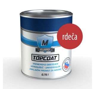 M-GUARD TOPCOAT RAL 3020 RDEČI SIJAJNI 0,75L