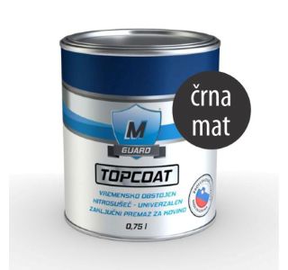 M-GUARD TOPCOAT RAL 9005 ČRNI MAT 0,75L