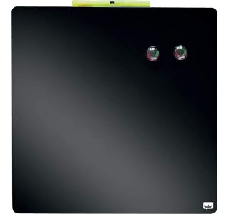 MAGNETNA TABLA NOBO TABLE QUARTER 36X36 CM ČRNA 1903774