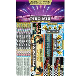 MALI 9 DELNI DRUŽINSKI KOMPLET PIRO MIX. MALI 9 DELNI DRUŽINSKI KOMPLET PIRO MIX.