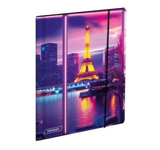 MAPE TARGET Z ELASTIKO A4 CITY NEON 28939