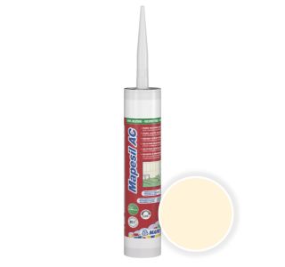SILIKONSKA TESNILNA MASA MAPEI MAPESIL AC 131 VANILIJA 310 ML