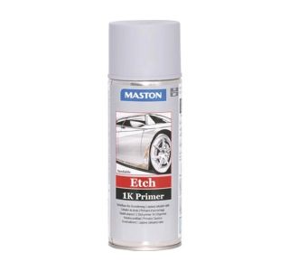 MASTON BARVA V SPREJU ETCH 1K PRIMER (SIVA) 400 ML MASTON BARVA V SPREJU ETCH 1K PRIMER (SIVA) 400 ML