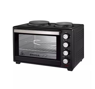 MINI PEČICA BROCK TO 6022 BK, 60 L + 2X KUHALNIK