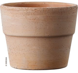 GLINENI ZUNANJI LONEC DEROMA MINI SIENA LISCIO TERRACOTTA 11 CM