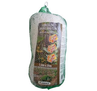 VRTNARSKI PRIPOMOČEK MREŽA ZA OPORO RASTLIN 1.8M X 20M VRTNARSKI PRIPOMOČEK MREŽA ZA OPORO RASTLIN 1.8M X 20M