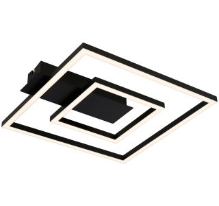 NADGRADNA STROP. SVETILKA BRILONER FRAME 18W WW ČRNA