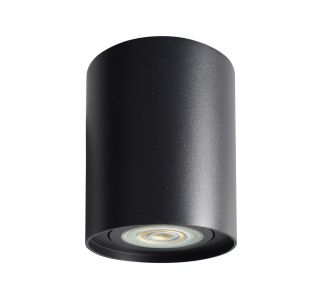 NADGRADNA STROP. SVETILKA MILAGRO BIMA ČRNA 1XGU10 ML7011 OKROGLA