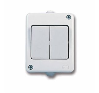 NADOMETNO STIKALO FLUID SERIJSKO 10AX SIVO, IP44 NADOMETNO STIKALO FLUID SERIJSKO 10AX SIVO, IP44