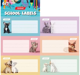 NALEPKE TARGET ŠOLSKE 6/1 MY BEST FRIENDS 28888