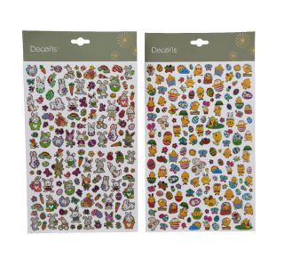 NALEPKE ZA PIRHE DECORIS VELIKONOČNE NALEPKE SORTIRANO