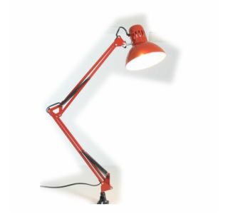 NAMIZNA SVETILKA FEROTEHNA TL-311 TEHNIČNA RDEČA 60W PRITRDILO NA VIJAK NAMIZNA SVETILKA FEROTEHNA TL-311 TEHNIČNA RDEČA 60W PRITRDILO NA VIJAK