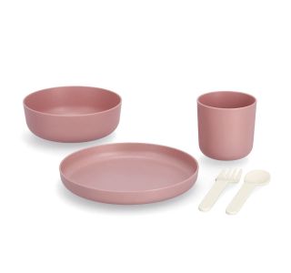 SET KROŽNIKOV ZELLER PRESENT 5 DELNI SET OTROŠKI ROZA