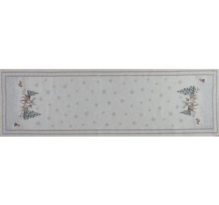 NAMIZNI TEKAČ URH MIRO 40X140 CM VEZEN JELENČKI NAMIZNI TEKAČ URH MIRO 40X140 CM VEZEN JELENČKI