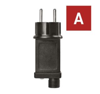 NAPAJALNI VIR ZA BOŽIČNO POVEZOVALNO RAZSVETLJAVO STANDARD/PROFI, ZUNANJI IN NOTRANJI, ČRN NAPAJALNI VIR ZA BOŽIČNO POVEZOVALNO RAZSVETLJAVO STANDARD/PROFI, ZUNANJI IN NOTRANJI, ČRN