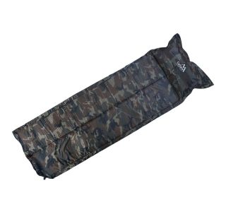 NAPIHLJIVA BLAZINA CATTARA BLAZINA Z VZGLAVNIKOM 183X58X 25 CM KAMUFLAŽNA